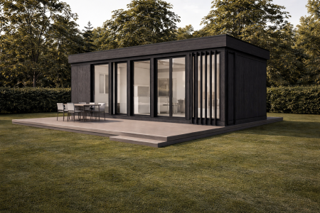 Сегмент Дом Modul.F.38.СП - Модульные Бани и Дома